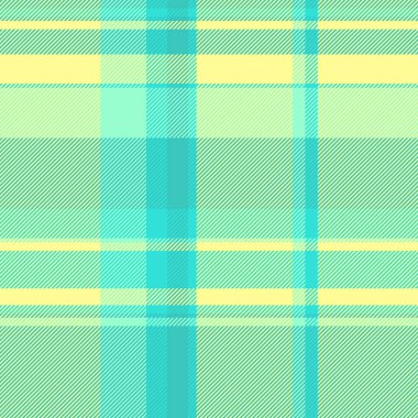 Yumuşak tekstil kumaş, kovboy desenli tartan arka plan. Mavi ve sarı renk paletinde seçim denetimi vektörsüz ekoseli.