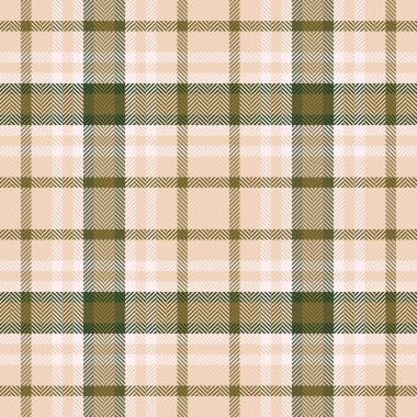 Reklam kumaşı ekoseli kumaş kontrolü, koyu tartan arkaplan dokusu. Tebrik kartı desenli tekstil vektörü açık ve sarı renk paletinde pürüzsüz.