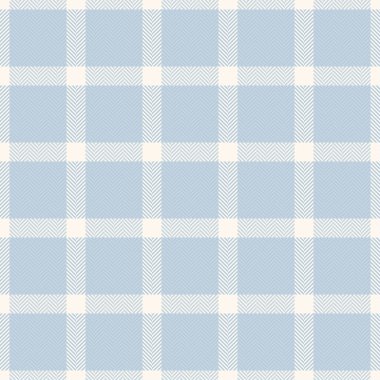 Kusursuz tartan vektörünü davet et, boş arkaplan kumaş deseni. Kaz ayağı dokusu ekose tekstil kontrol ışık ve deniz kabuğu renk paleti.