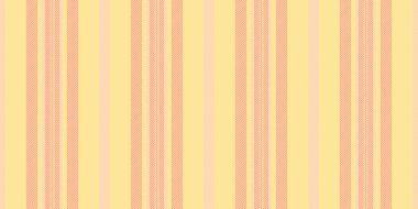 Dikey desenli, sade arka plan çizgisi vektörü ikiye ayrılıyor. Tişört çizgili tekstil kumaşı sarı ve kırmızı renk paleti.