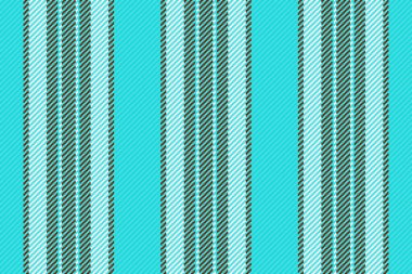 Kusursuz arka plan tekstili, nötr çizgi dokusu. Cyan ve turuncu renk paletinde günlük vektör dikey kumaş deseni.