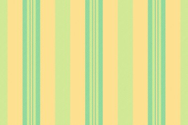 Sinirli arka plan tekstil şeridi, çirkin vektör çizgileri dikey. Kehribar ve yeşil renk paletinde özdeş kumaş deseni.