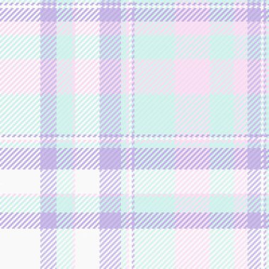 Peçete şablonu, tartan kumaşın yerleşimi. Eskimiş dokuma tekstil ekosesiz açık ve beyaz renk paleti.