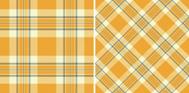 Kumaş desenli ekose kumaşlı, vektör desenli, tekstil kontrollü. Cadılar bayramı renklerini erkek flanel gömlek tarzında ayarlayın.