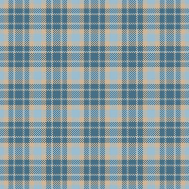 Saten tartan vektörünü kontrol et. Görüntü dokusu pürüzsüz. Aydınlık ve cyan renk paletinde sıralanmış arkaplan tekstil ekoseli.
