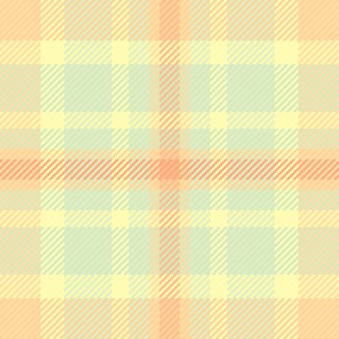 Ekran kumaşlı ekose kumaş, kusursuz vektör arka plan üretimi. Folklor deseni tartan desenini ışık ve navajo beyaz renk paletinde kontrol et.