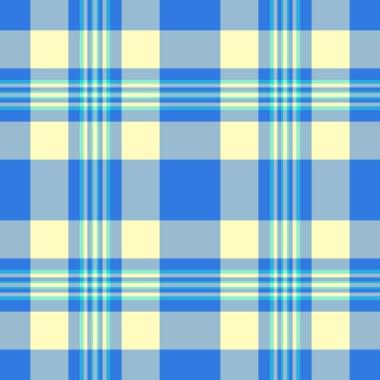 Mavi ve bej çizgilerle kesişen kusursuz ekoseli desen. Özgeçmiş, tekstil ve tasarımlar için çok yönlü ve yaratıcı projelere klasik bir dokunuş eklemek.