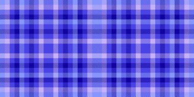 Özelleştirilebilir tekstil ekoseli ekoseli, en iyi desen dokusu arka planı. Çivit mavisi ve mavi renk paletinde tartan kumaş vektörünü kontrol et.