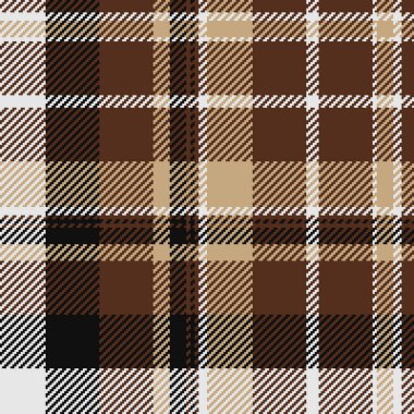 Tarafsız tonlarda klasik ekose desen. Özgeçmiş, giyim, ev dekorasyonu ve markalaşma için çok yönlü bir tekstil tasarımı. Zamansız uyarlanabilir.