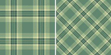 Yumuşak yeşil renklerde zarif ekose desenler. İki tekstil bir klasik ızgara, bir çapraz dizayn eder. Özgeçmiş, kumaş ya da kırsal tasarımlar için ideal. Çok yönlü zamansız.