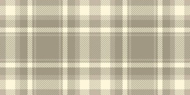 Idyllic vektör tekstil dikişsiz, ekran desenli arka plan tartanı. Pastel ve mısır ipeği renk paletinde kumaş deseni kontrolü yap.