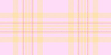 60 'ların desenli ekose kontrolü, kaz dokusunun pürüzsüz bir geçmişi var. Pembe dantelli ve Navajo beyaz renk paletli rahat kumaş tekstil vektörü..