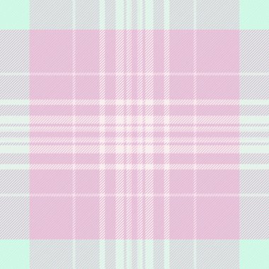 Seksi, pürüzsüz kumaş, ekoseli kumaş. Açık ve beyaz renk paletinde Latin vektör dokusu tartan arkaplanı.