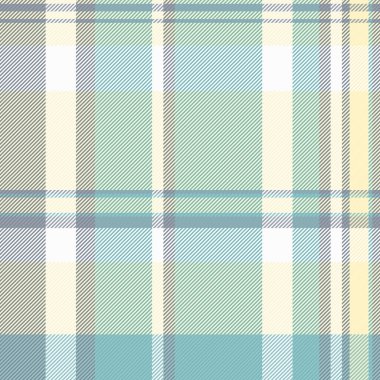 Bufalo kumaş desenli vektör, pop desenli tartan kontrolü. Karmaşıklık arkaplan tekstil ekoseli ışık ve pastel renk paletinde pürüzsüz.