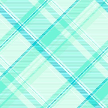 Pijamalar dikişsiz vektör ekoseli, hediye kâğıdı ekose kumaş. Gök mavisi ve açık renk paletinde tam desen kumaş arkaplanı.