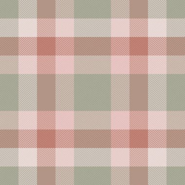Hassas tartan arkaplan dokusu, tekstil dikişsiz kumaş at. Kapalı şablon Pastel ve açık renk paletindeki ekose vektörünü kontrol et.