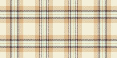 Kolaj arka plan tekstili, kart katran kumaşı dikişsiz. Bej ve turuncu renk paletinde iyi desen dokusu kontrolü ekoseli.