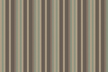 Düz kumaş çizgileri, dikey folklor dokusu vektörü. Pastel ve açık renk paletinde bereket tekstil çizgili arkaplan.