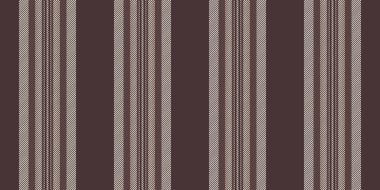 İpek, dikişsiz şerit doku, düz, dikey tekstil deseni. Arkaplan vektör kumaş çizgilerini koyu ve eski dantel renk paletine yerleştir.