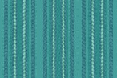 Üstü açık kumaş vektörü, dış hat desen arkaplan çizgileri. Sibrant çizgili tekstil dokusu dikey olarak siyanür ve deniz mavisi renkleri paletinde.