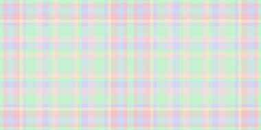 Kadınların modası pürüzsüz kumaş, vadi vektör kontrolü. Açık renk palette canlı ekose desenli kumaş..