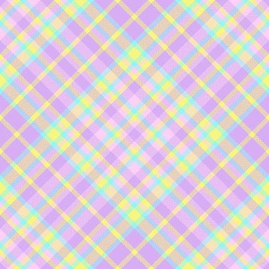 Pastel ekose desenli. Geçmişler, kumaşlar, tekstil ve web tasarımı için mükemmel. Yumuşak renkler ve klasik, çok yönlü bir tasarım. Bahar veya Paskalya temaları için kullan.