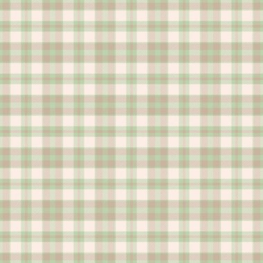 Güzel desen kontrolü tekstil, düğün arka planı kusursuz. Noel kartı kumaş kumaş ekose desenli açık renk ve keten renk paleti.