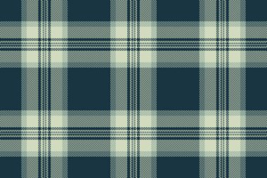Tekrarlanan tartan desenleri pürüzsüz, ekose vektör arka planını kapatın. Koyu ve açık renk paletinde erkek tekstil dokusu kontrolü.