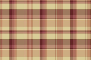 Golf ekoseli arka plan kusursuz, vektör çizik tekstil kontrolü. 2026 desenli kumaş kumaş turuncu ve kırmızı renk paleti.