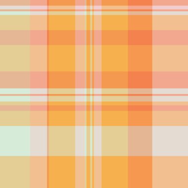Kanada kumaş ekose kumaşı, son moda vektör tekstil deseni. Tazılar dişsiz arka plan taraması turuncu ve kehribar rengi paleti.