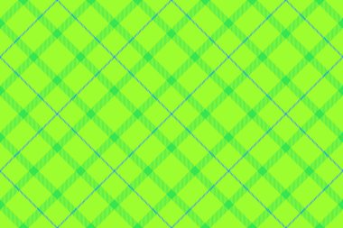 Yeşil ve mavi tonlarında canlı ekose desenli. Oyuncu ve göz alıcı bir tasarım, arka plan, tekstil ya da herhangi bir yaratıcı projeye renk katmak için mükemmel..