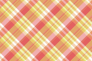 İnternet vektör dokusu kontrolü, ekose kumaş tasarımı. Sonbahar arkaplan deseni açık ve turuncu renk paletinde pürüzsüz.