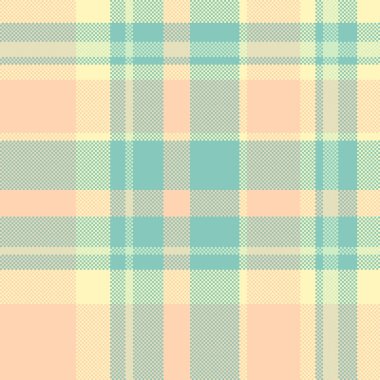 Tekstil ekose kumaş koleksiyonu, defter kumaş dokusu vektörü. Sakin arkaplan desen denetimi ışık ve gök mavisi renk paletinde pürüzsüz.