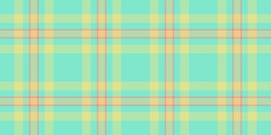 Kıvrımlı tartan, örtülü ekose desenli. Sonbahar kumaş dokusu vektörü ışık ve gök mavisi renklerinde pürüzsüz.