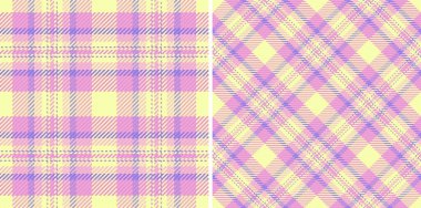 Ekoseli kumaşın kumaş desenli arkaplansız tartan kontrol vektörü. Dağınık çizgili sanatın gradyan renkleriyle ayarlandı.