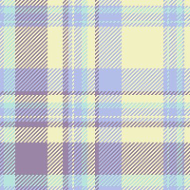Kusursuz tartan kontrolü, ekose kumaşı kesmiş. Punk desenli tekstil vektörü ışık ve pastel renk paletinde.