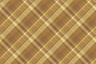 Estetik tekstil desenli ekose, dikişsiz arkaplan dokusu. Gençlik kumaşı tartan kontrolü turuncu ve kehribar rengi paleti.