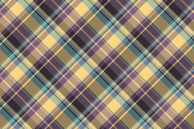 Dekoratif arka plan kumaş vektörü, en iyi desensiz tekstil. Oduncu ekoseli tartan dokusunu pastel ve kehribar rengi palette kontrol et.