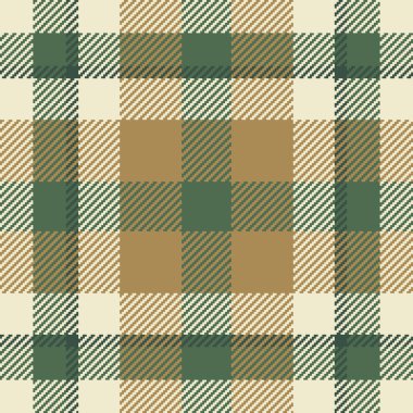 Rustik ekose vektör tartan, kusursuz arka plan deseni. Pastel ve açık renk paletinde güzel kumaş tekstil kontrolü.