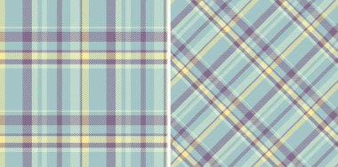 Ekose kumaş dokusunu tartan arkaplansız tekstil ile kontrol et. Modern halı tasarımları ve diğer ev dekorları için pastel renklerle ayarlandı.