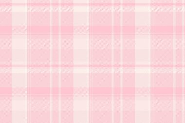 Battaniye ekose kumaş, kabataslak kumaş. Pembe ve açık renk paletinde Flanel desensiz desen vektörü.