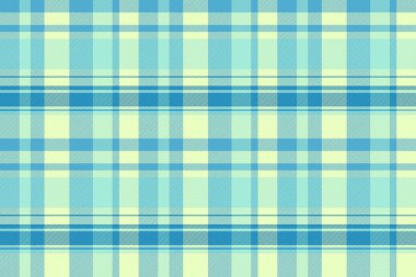 Eski püskü, pürüzsüz arka plan, desenli vektör ekoseli. Cyan ve açık renk paletinde tekstil desenini en iyi kontrol et.