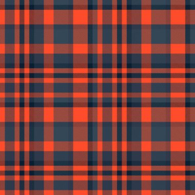 Popüler doku kontrolü, ekose arka plan tekstili. Drapery koyu ve kırmızı renk paletinde dikişsiz vektör tartan kumaşı.