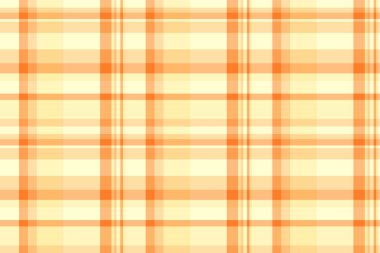 Kırsal geçmiş taraması, katran kumaşının kusursuz paketlenmesi. Tekstil desenli ekose turuncu ve kehribar renk paleti.