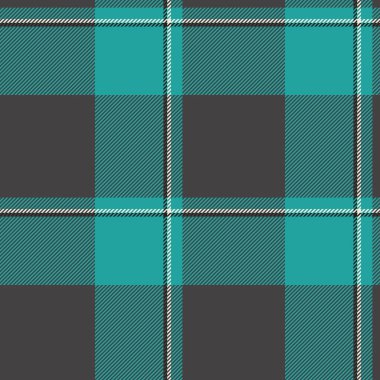 Yay vektör arka planı pürüzsüz, uygun kumaş kumaş ekoseli. Gri ve gök mavisi renk paletinde kesme dokusu kontrol deseni tartanı.