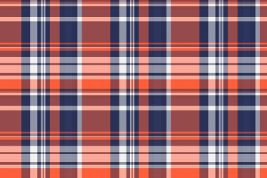 Büyük arkaplan deseni pürüzsüz, eşit kumaş dokusu var. Noel süsü tartan ekoseyi kırmızı ve pastel renk paletiyle kontrol et.