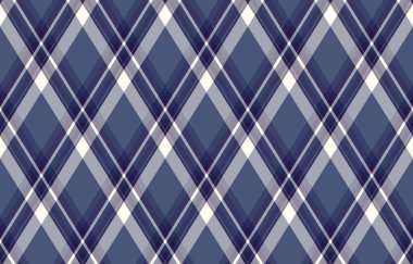 Mavi ve beyaz tonlarında zarif çapraz ekoseli desen. Tekstil tasarımı, web sitesi geçmişi veya el işi projeleri için mükemmel.