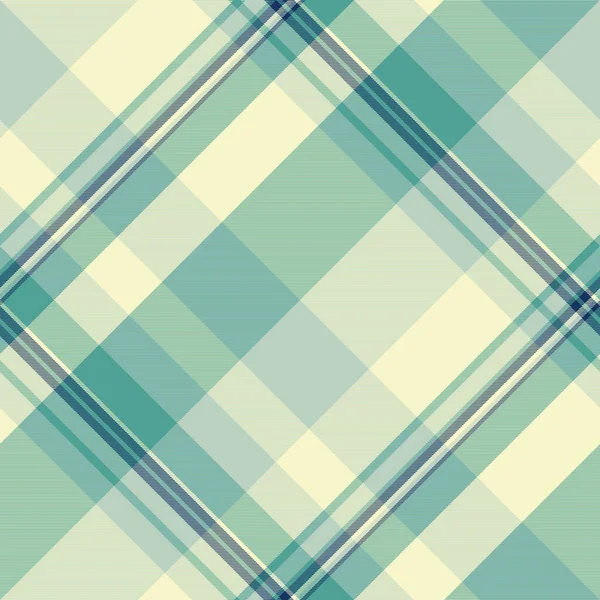 Derin doku kontrolü, akımsız ekose kumaş tekstili. Işık ve gök mavisi renk paletinde çağdaş şablon vektör arkaplan ekoseli.