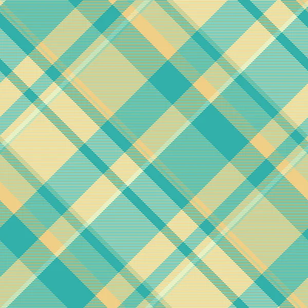 Meksika tekstil arkaplan dokusu, ilham veren tartan vektör deseni. Moda dikişsiz ekoseli kumaş ışık ve gök mavisi renk paleti.