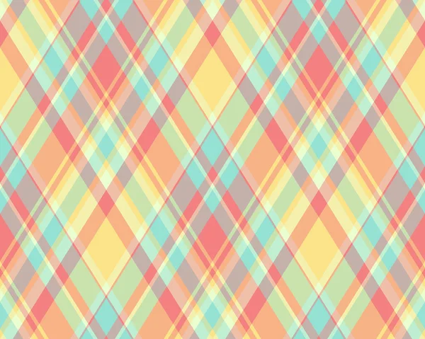 Argyle geometrik eşkenar dörtgenin kusursuz deseni. Harlequin duvar kağıdı tasarımını kontrol et. Web geçmişi için klasik elmas şekilli tekstil malzemesi, baskı kumaşı, kazak, ambalaj kağıdı, hediye kartı, davetiye.